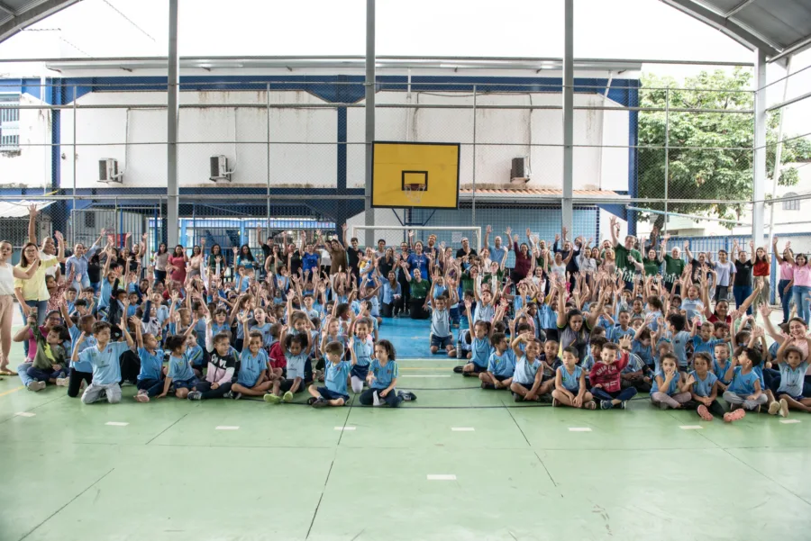 USIMINAS D In cio Reforma Em Escola Municipal De Ipatinga