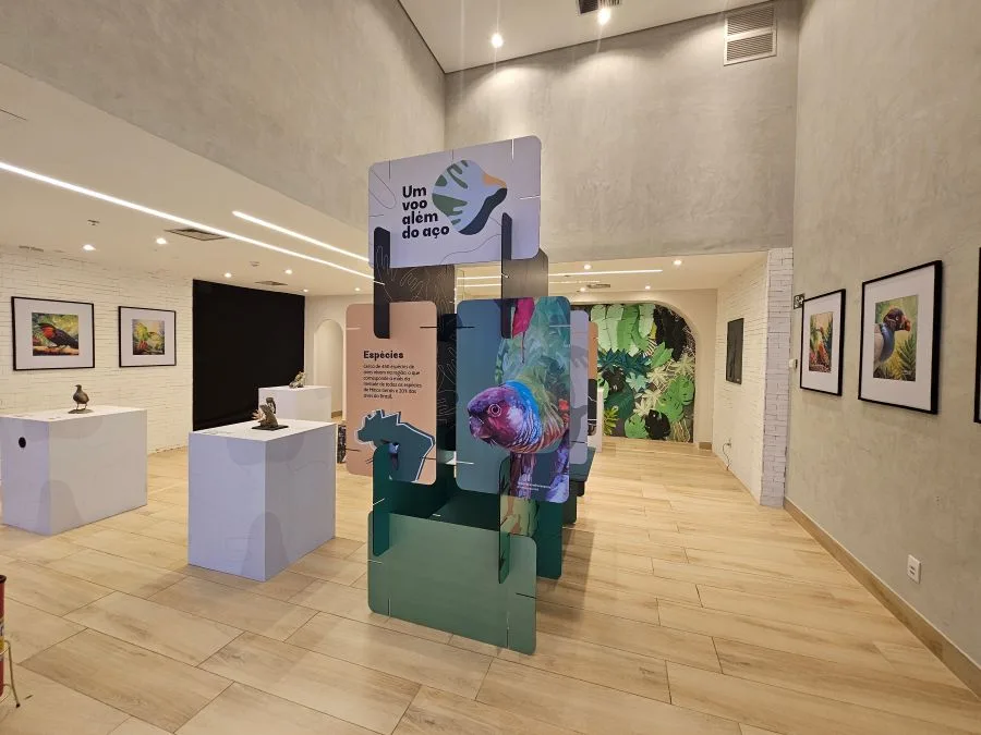 SHOPPING DO VALE DO AÇO RECEBE EXPOSIÇÃO GRATUITA “UM VOO ALÉM DO AÇO” A PARTIR DESTA QUINTA-FEIRA (15)