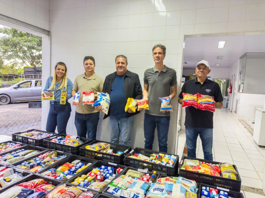 ALIMENTOS ARRECADOS NA FEIRAÇO 2025 SÃO DESTINADOS AO BANCO DE ALIMENTOS DE IPATINGA 1 Alimentos arrecadados na Feiraço 2025 são destinados ao Banco de Alimentos de Ipatinga