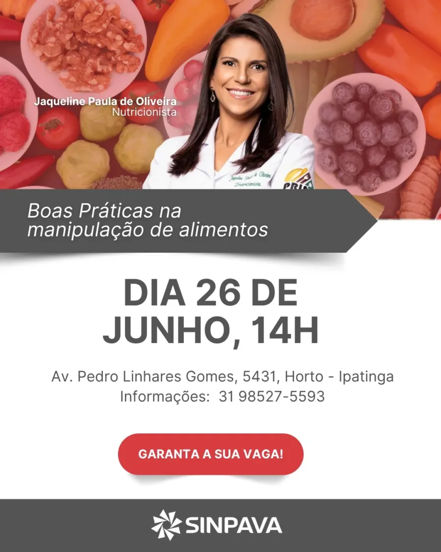 MANIPULAÇÃO DE ALIMENTOS É TEMA DE CURSO NO SINPAVA 2 4ccc7f58 04a0 4bac a43c 382462a23b5c e1750194569684