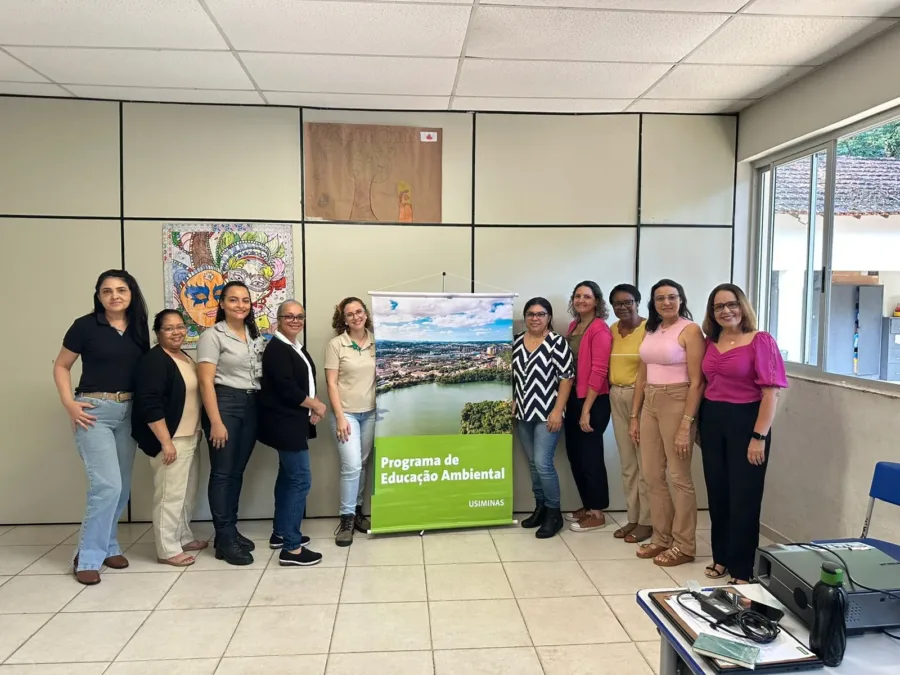 Usiminas realiza acao de educacao ambiental com professores do CEPAI em Ipatinga 1 e1749303784979