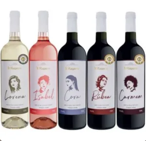 ESQUEÇA AS FLORES, ELAS PREFEREM VINHO 7 Linha Le Ragazze