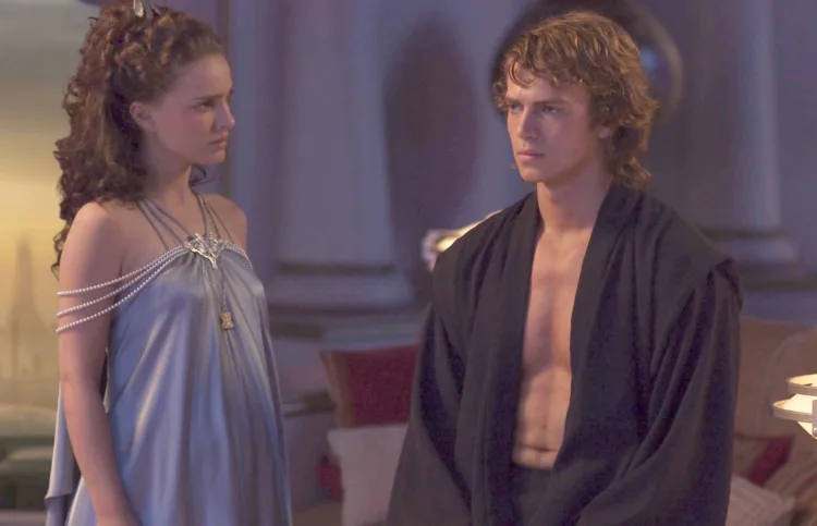 STAR WARS: EPISÓDIO III – A VINGANÇA DOS SITH: 21 ANOS DEPOIS, A REDENÇÃO DA TRAGÉDIA (Resenha Crítica) 3 O relacionamento insosso de Padme e Anakin