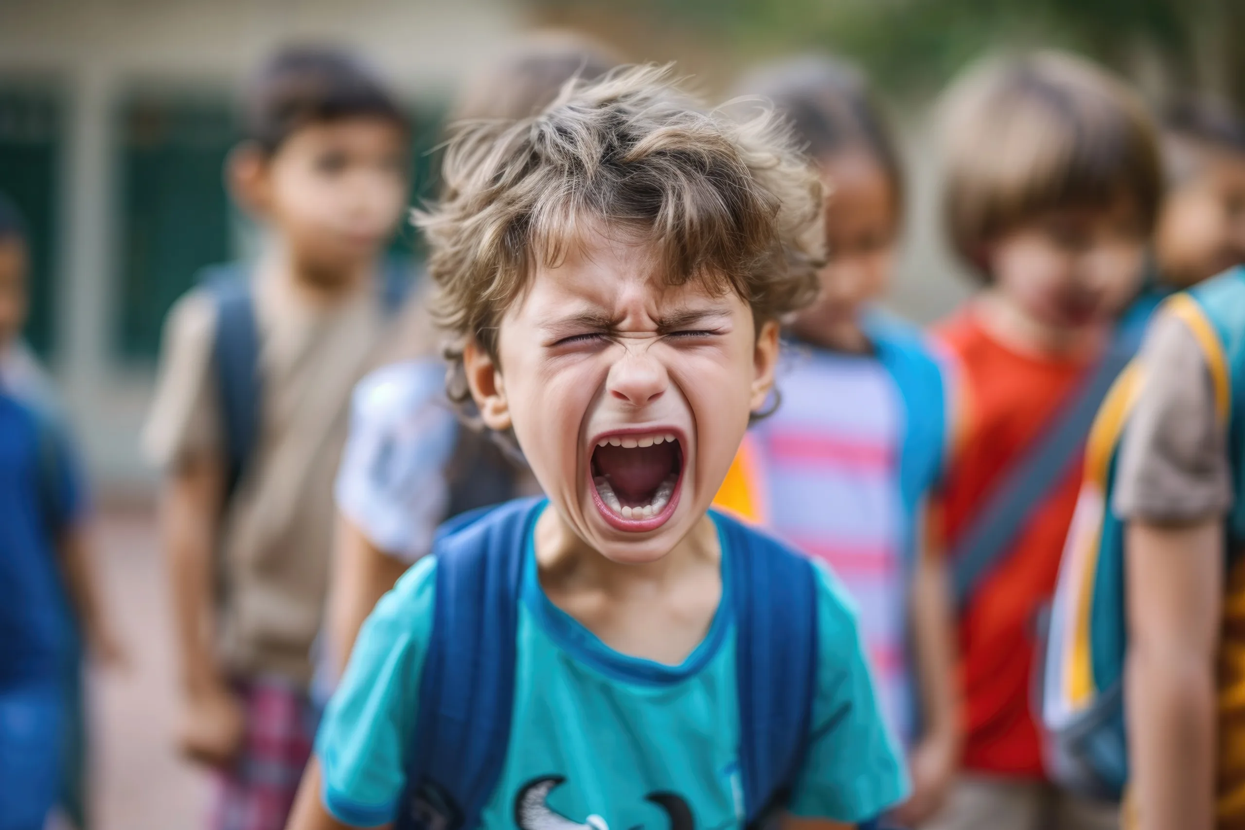 view child suffering from being bullied school scaled