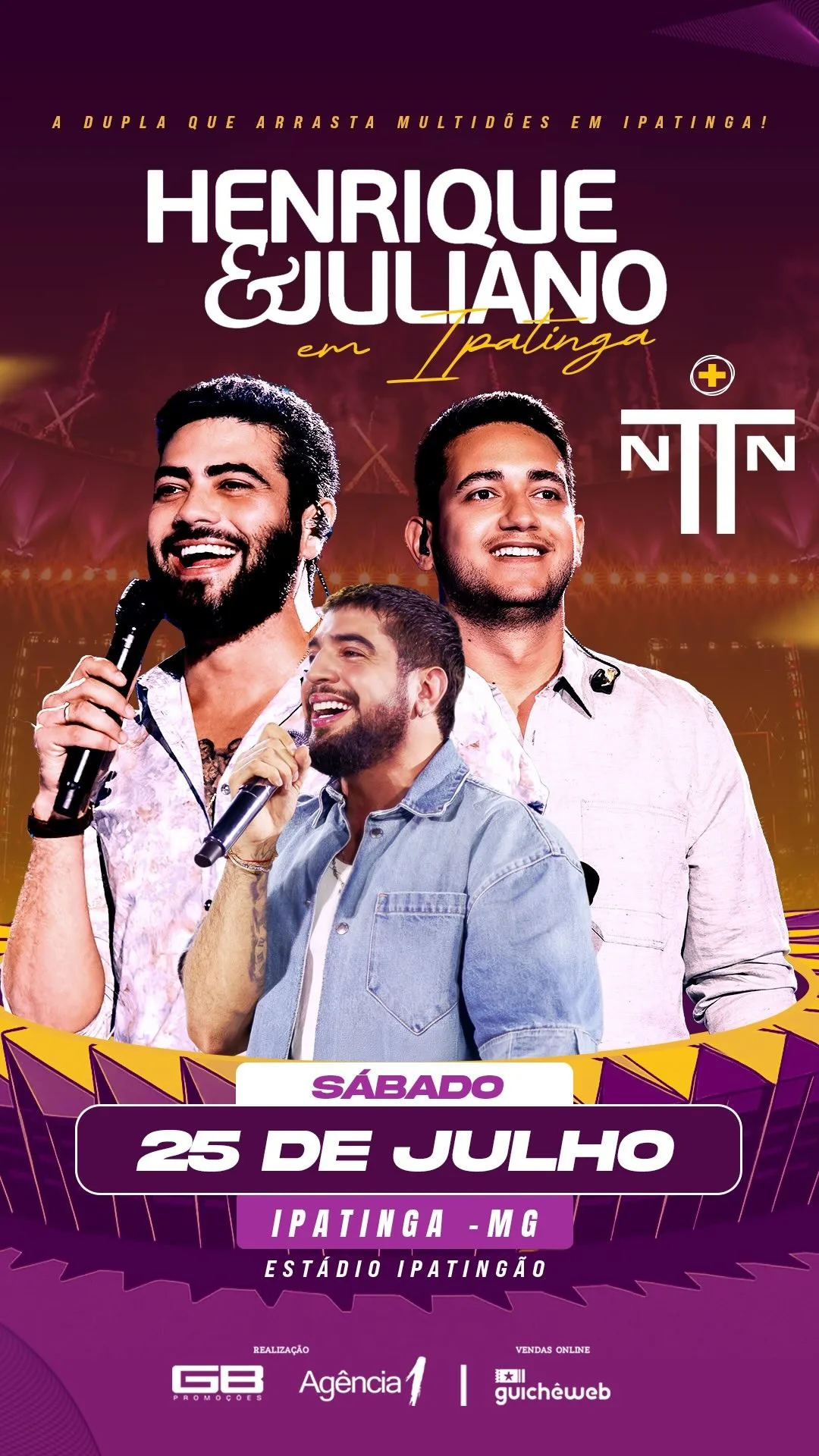 Socialyte – Notícias, Agenda de eventos e Coluna Social 12 HENRIQUE E JULIANO EM IPATINGA
