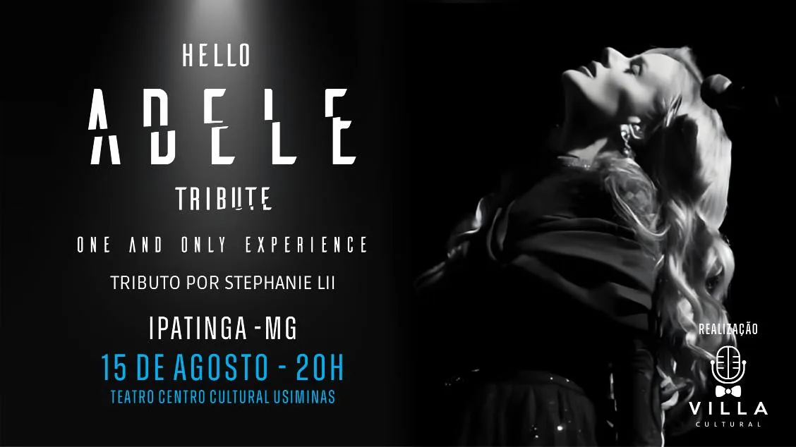 Socialyte – Notícias, Agenda de eventos e Coluna Social 12 HELLO ADELE TRIBUTE - ONE AND ONLY