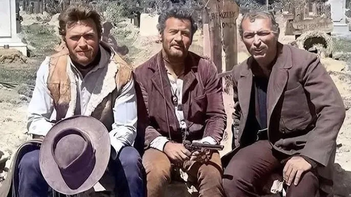 CLINT EASTWOOD: 10 FILMES ESSENCIAIS DE UMA LENDA DO CINEMA 2 Tres Homens em Conflito bastidores Divulgacao Metro Goldwyn Mayer
