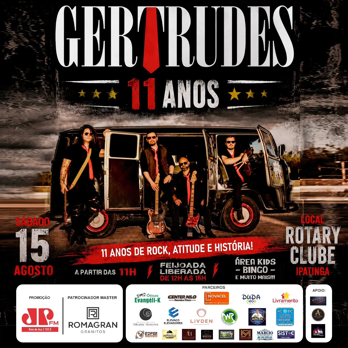 Socialyte – Notícias, Agenda de eventos e Coluna Social 14 GERTRUDES 11 ANOS