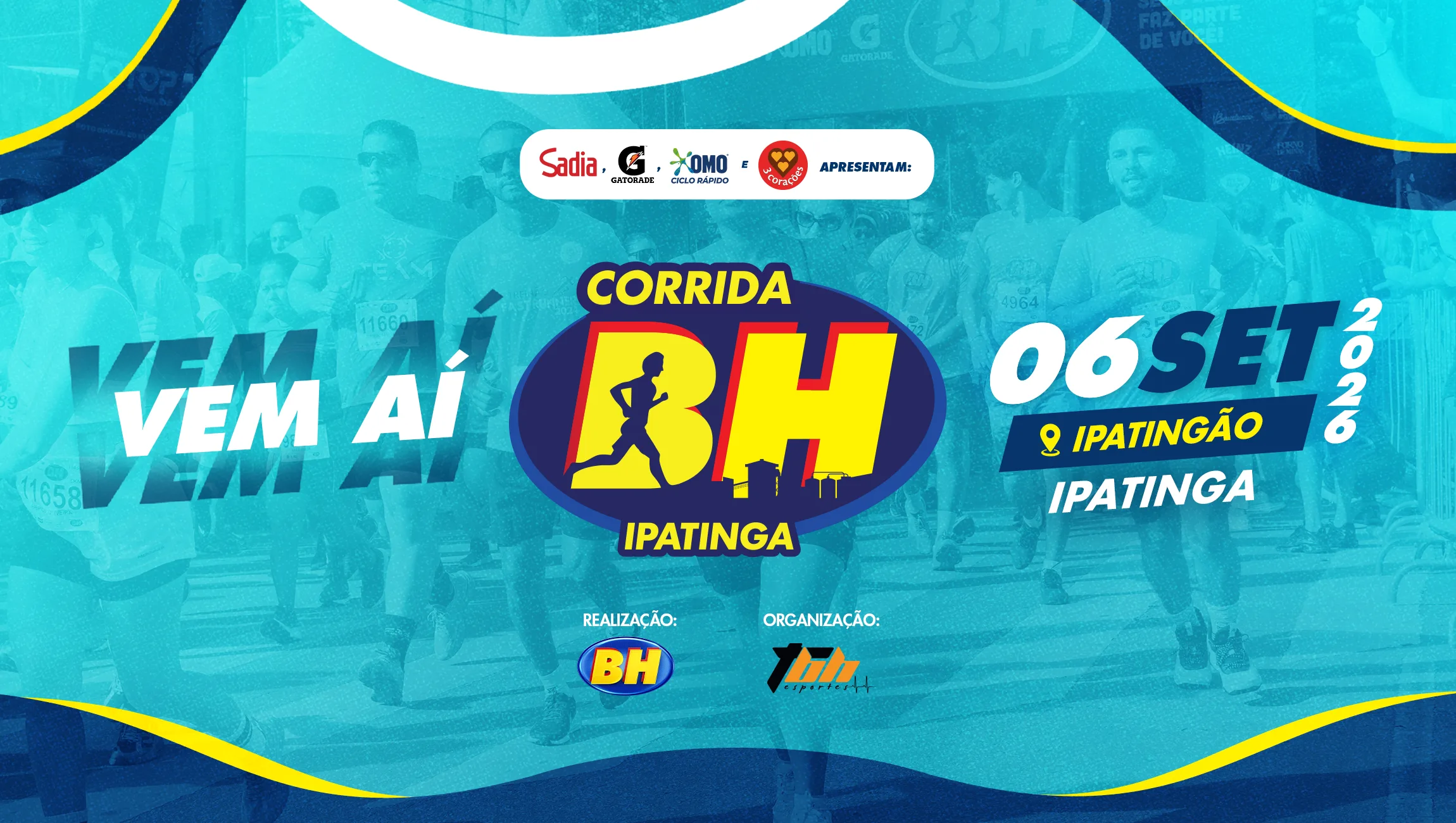 Socialyte – Notícias, Agenda de eventos e Colunistas 15 CORRIDA SUPERMERCADOS BH 2026 - ETAPA IPATINGA
