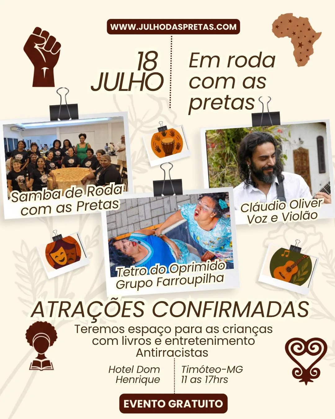 Socialyte – Notícias, Agenda de eventos e Coluna Social 14 JULHO DAS PRETAS
