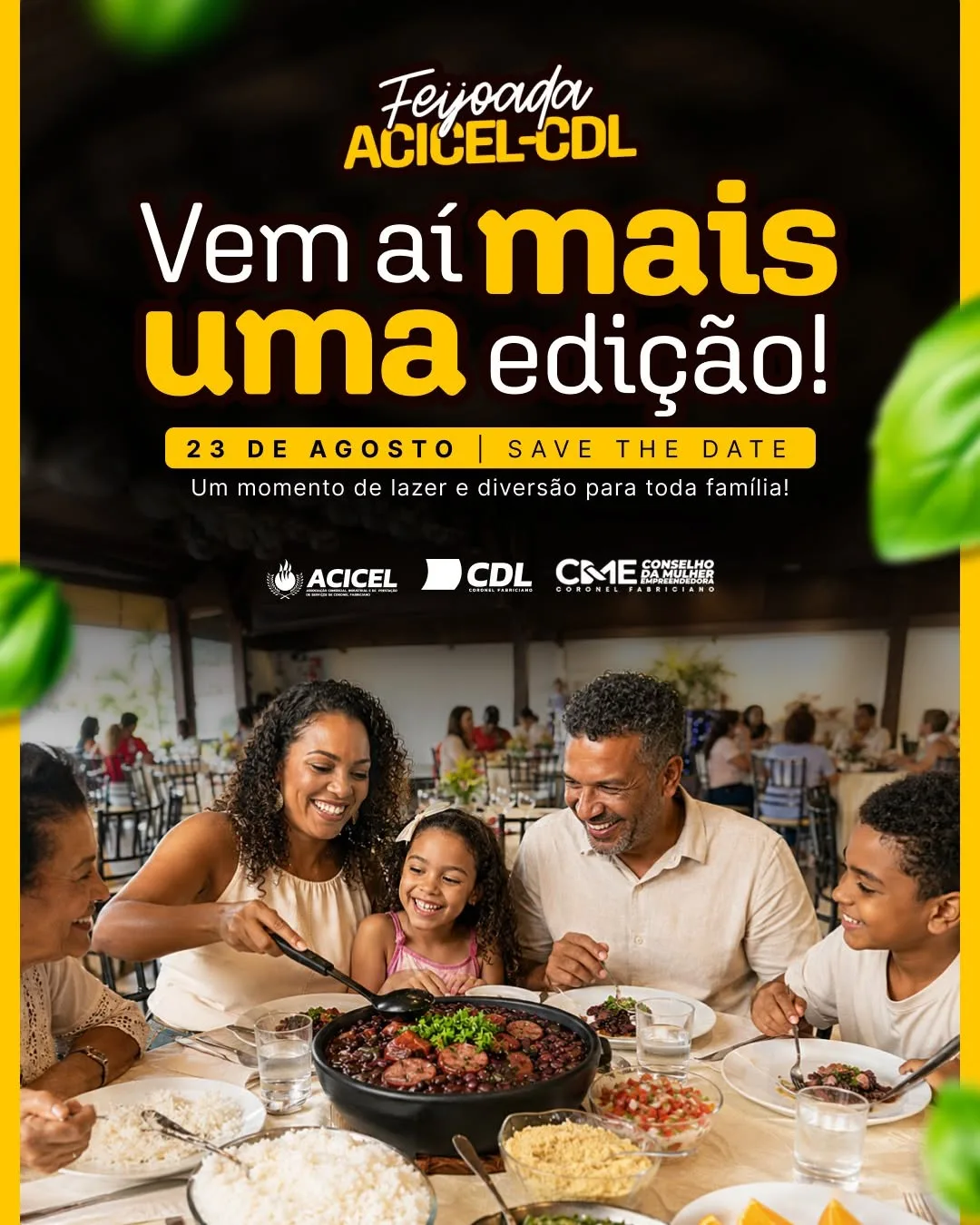 Socialyte – Notícias, Agenda de eventos e Coluna Social 8 FEIJOADA ACICEL 2026