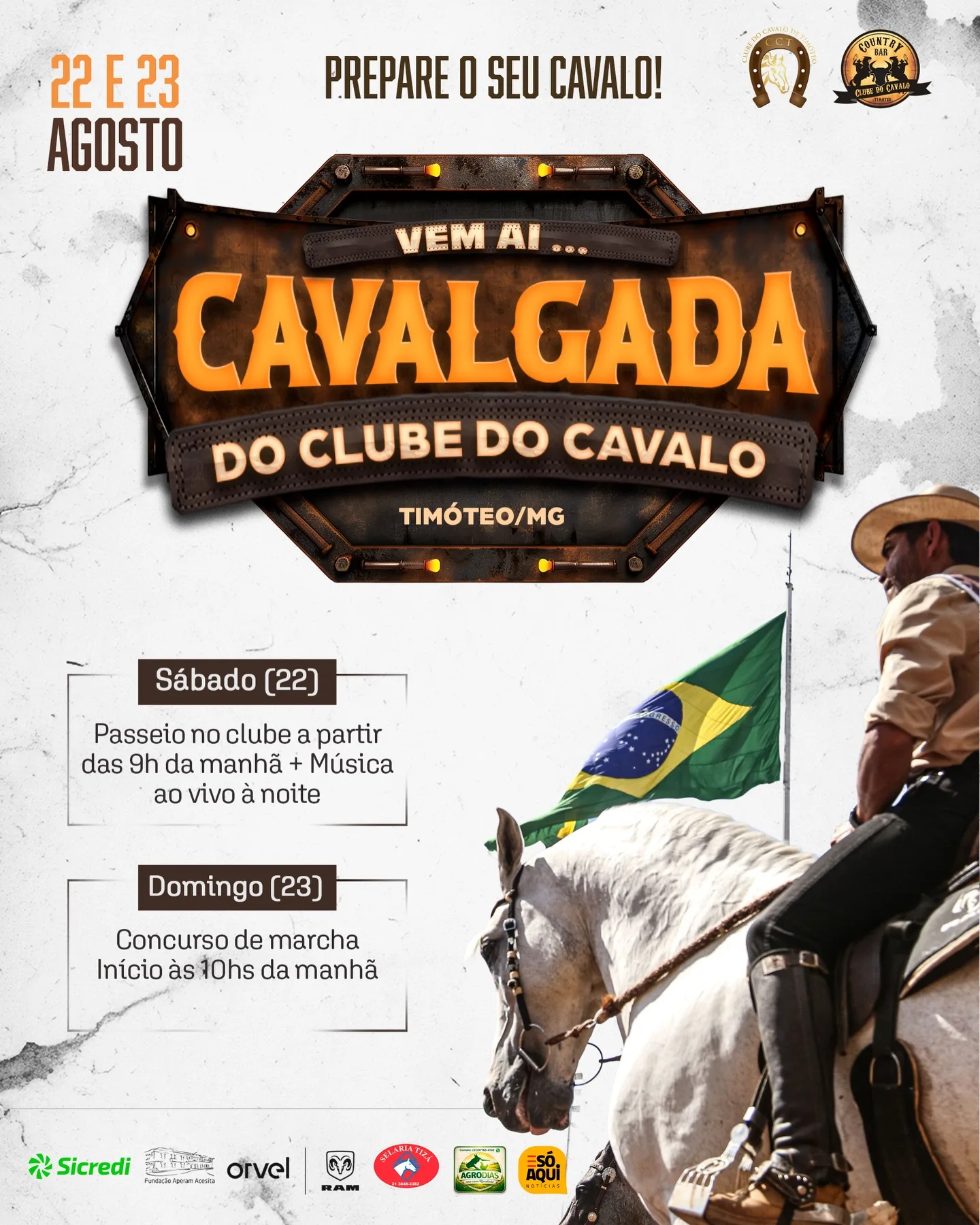Socialyte – Notícias, Agenda de eventos e Coluna Social 13 CALVAGADA DO CLUBE DO CAVALO DE TIMÓTEO