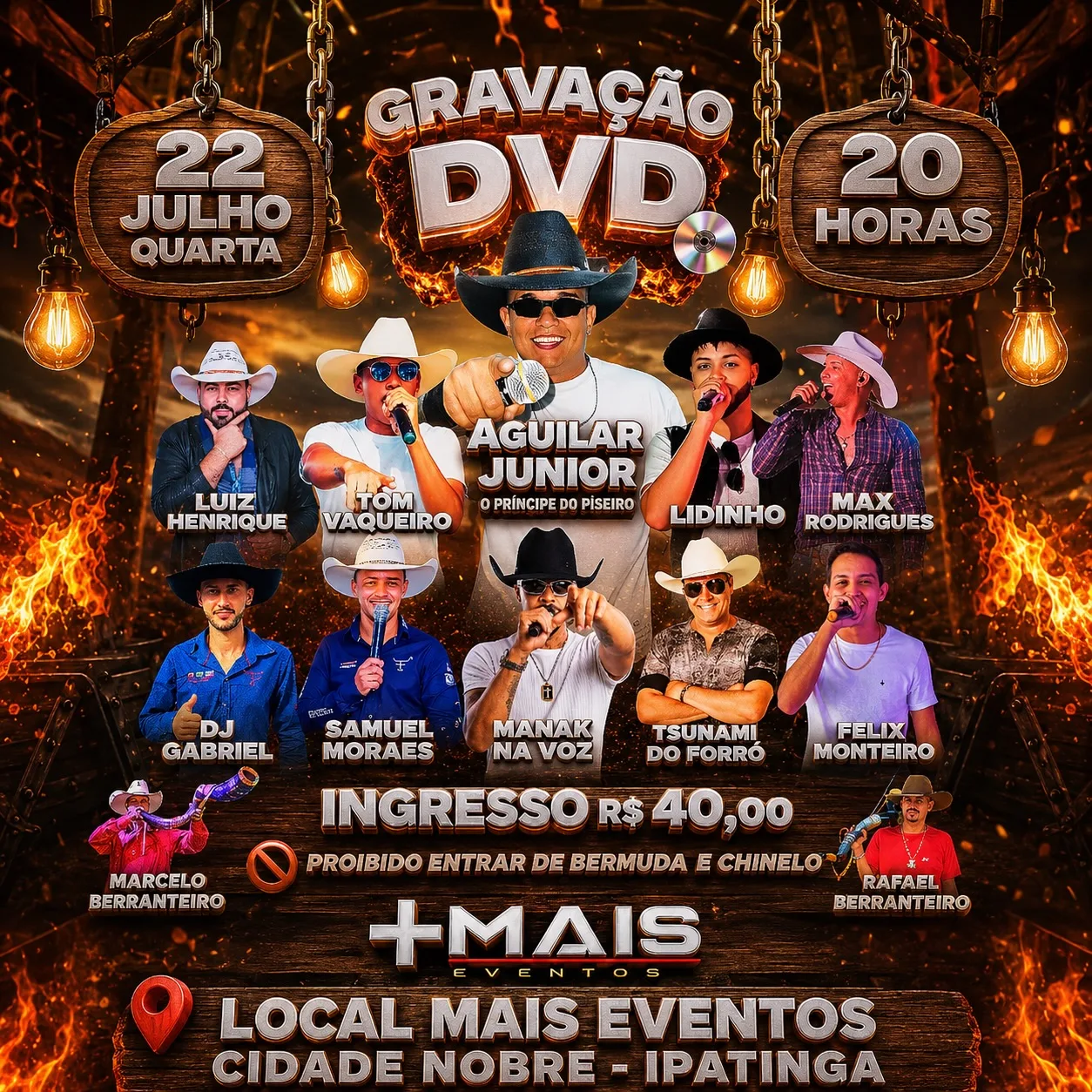 Socialyte – Notícias, Agenda de eventos e Coluna Social 14 GRAVAÇÃO DVD AGUILAR JUNIOR