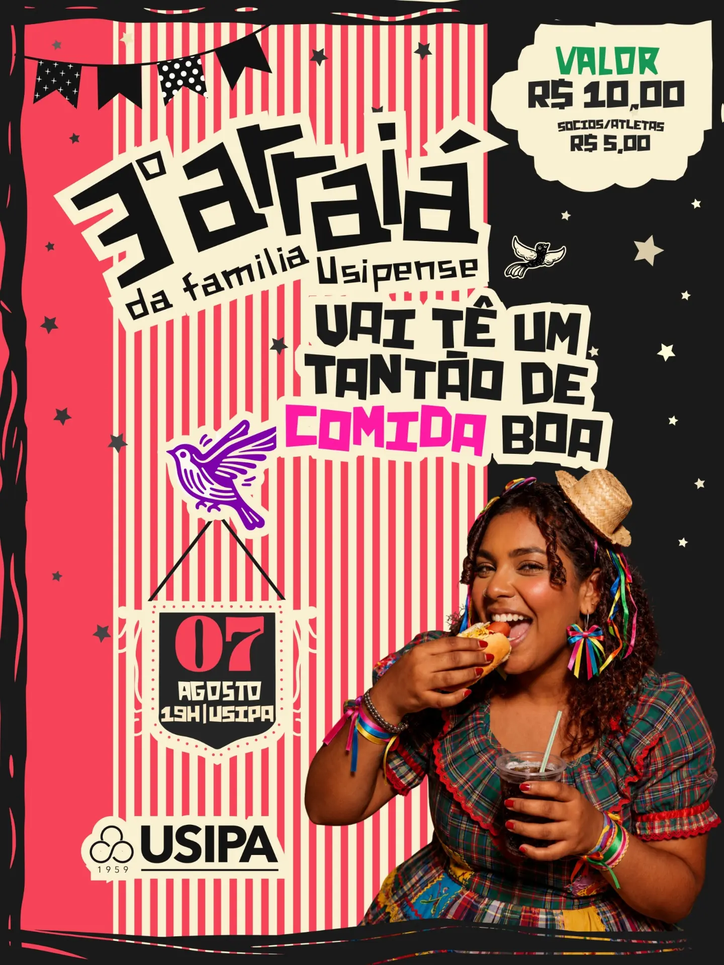 Socialyte – Notícias, Agenda de eventos e Coluna Social 11 3º ARRAIÁ DA FAMÍLIA USIPENSE