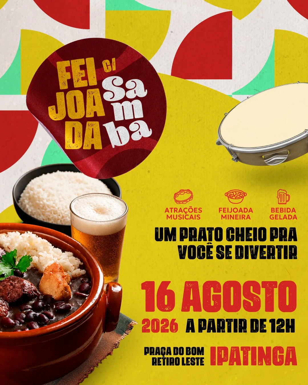 Socialyte – Notícias, Agenda de eventos e Coluna Social 13 FEIJOADA COM SAMBA