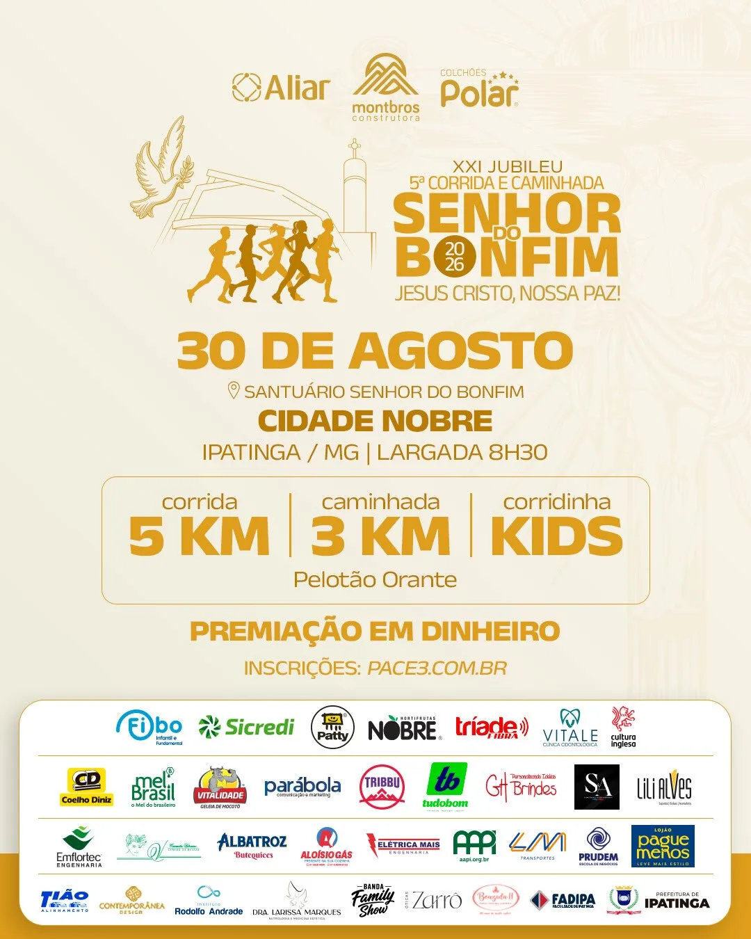 Socialyte – Notícias, Agenda de eventos e Colunistas 10 CORRIDA E CAMINHADA SENHOR DO BONFIM 2026