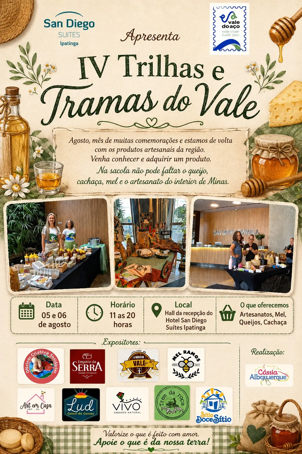 Socialyte – Notícias, Agenda de eventos e Coluna Social 8 IV TRILHAS E TRAMAS DO VALE