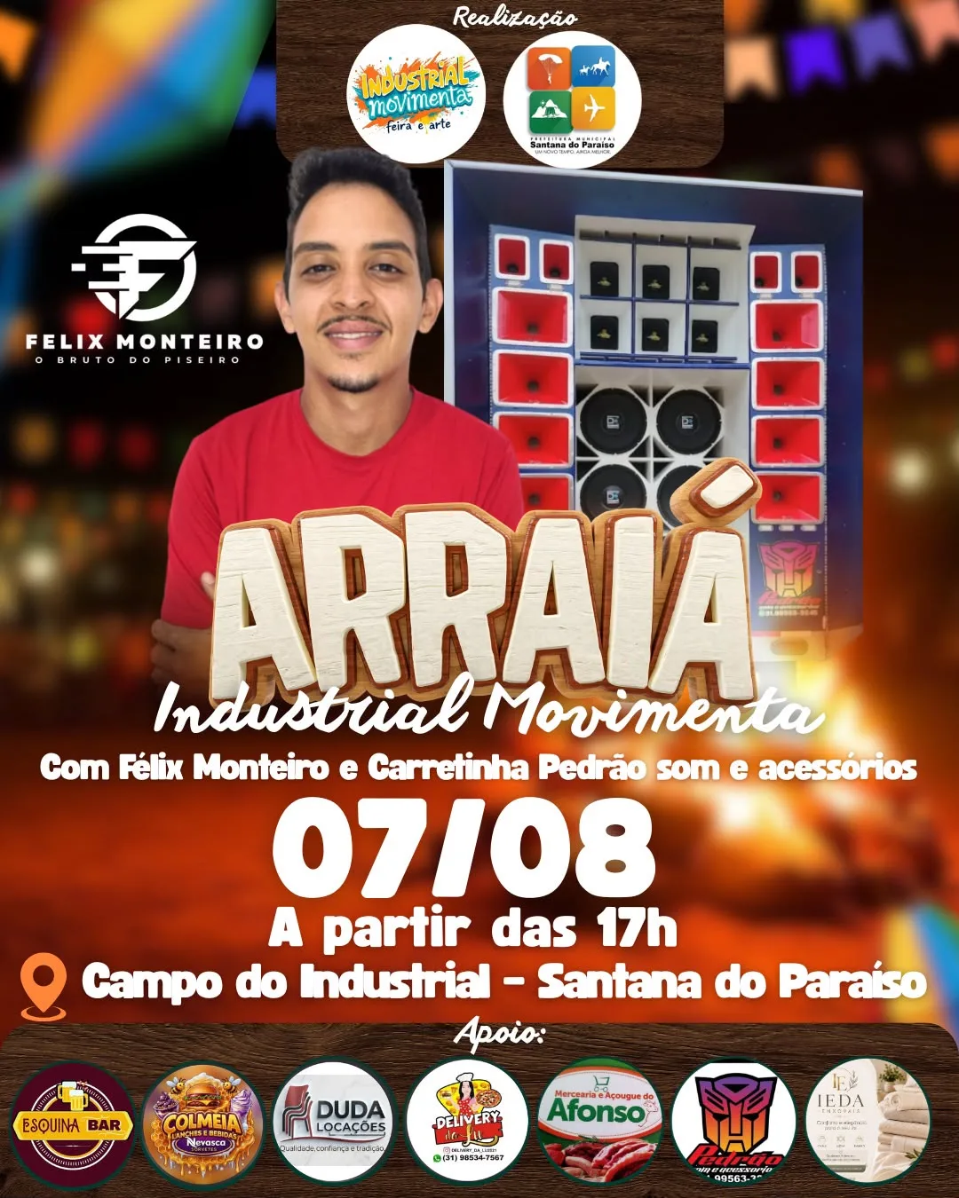 Socialyte – Notícias, Agenda de eventos e Coluna Social 8 ARRAIÁ INDUSTRIAL MOVIMENTA