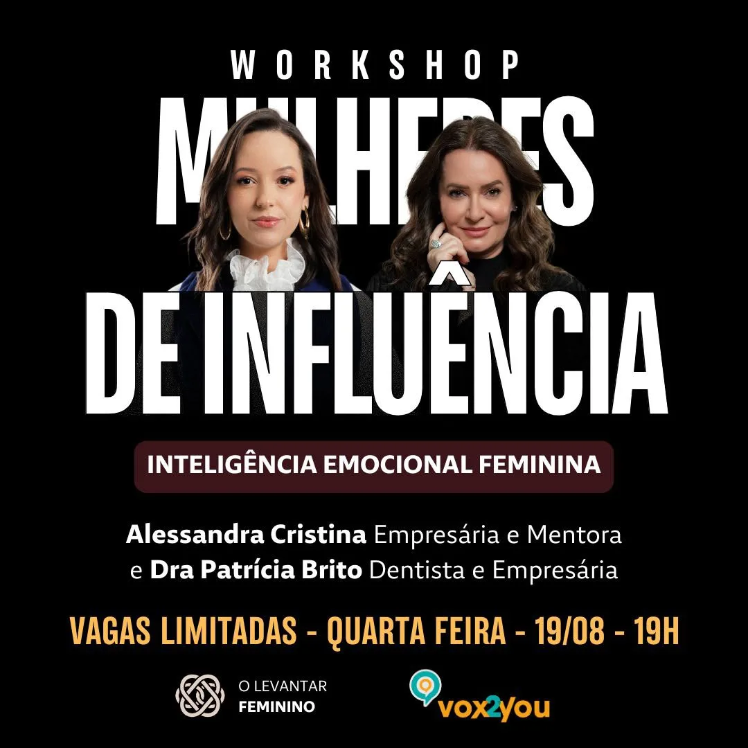 Socialyte – Notícias, Agenda de eventos e Coluna Social 9 WORKSHOP MULHERES DE INFLUÊNCIA