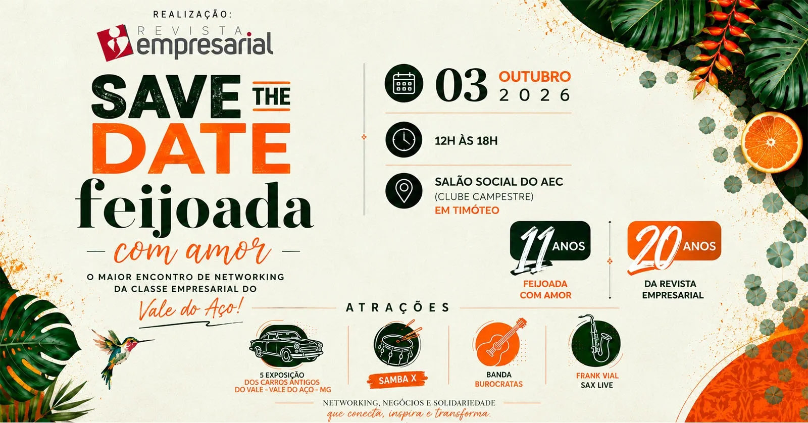 FEIJOADA EMPRESARIAL BENEFICENTE