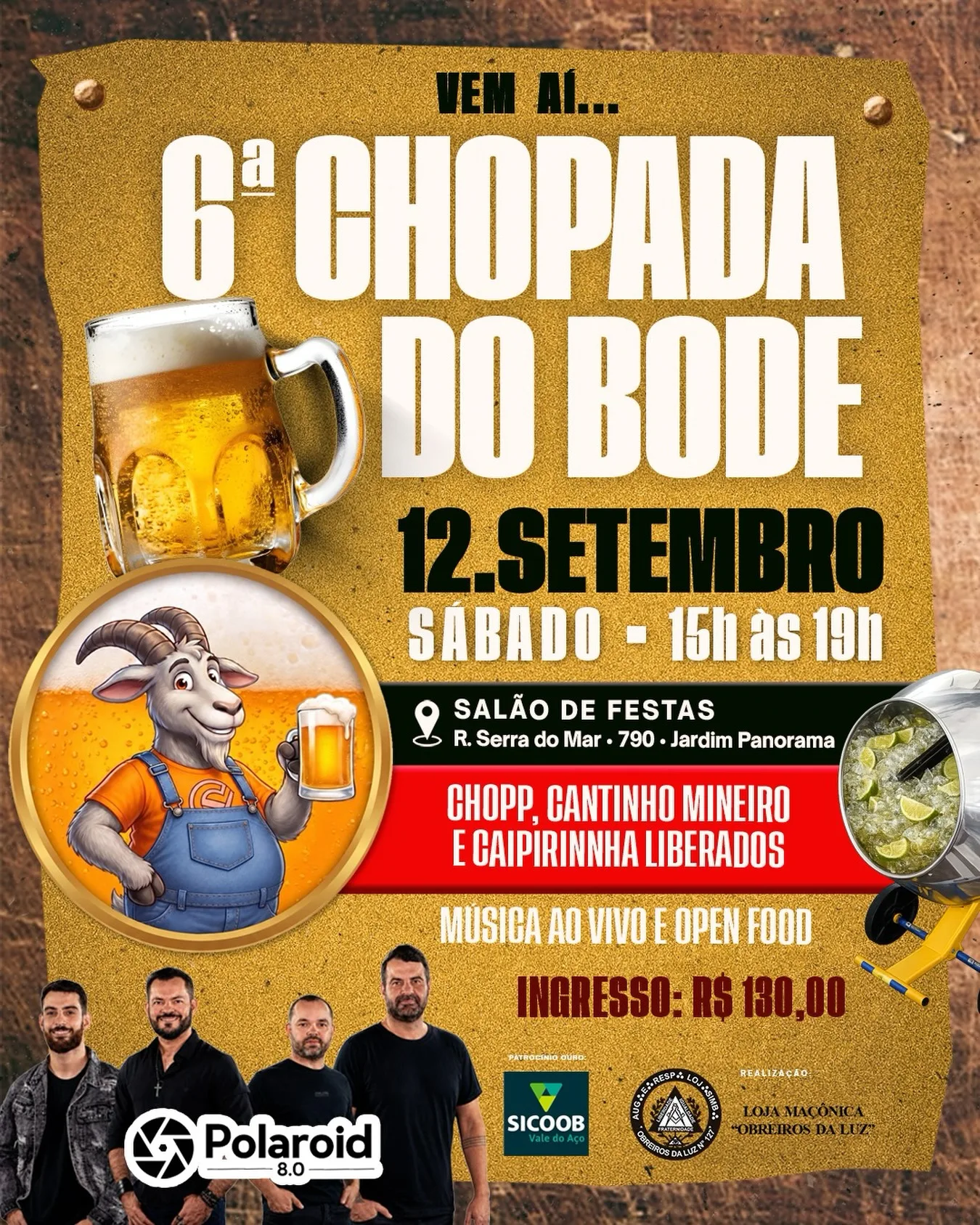 Socialyte – Notícias, Agenda de eventos e Colunistas 13 6ª CHOPADA DO BODE