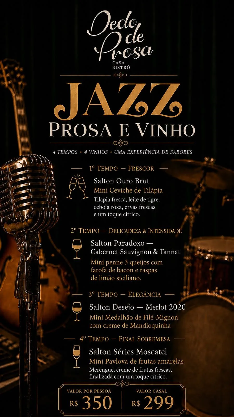 Socialyte – Notícias, Agenda de eventos e Colunistas 11 JAZZ PROSA E VINHO