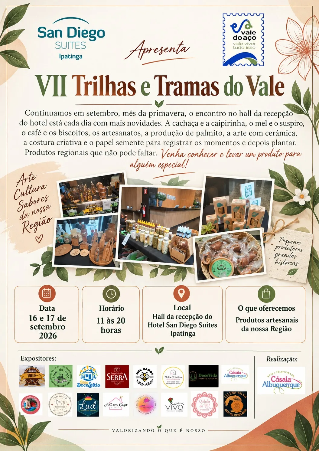 Socialyte – Notícias, Agenda de eventos e Colunistas 10 VII TRILHAS E TRAMAS DO VALE