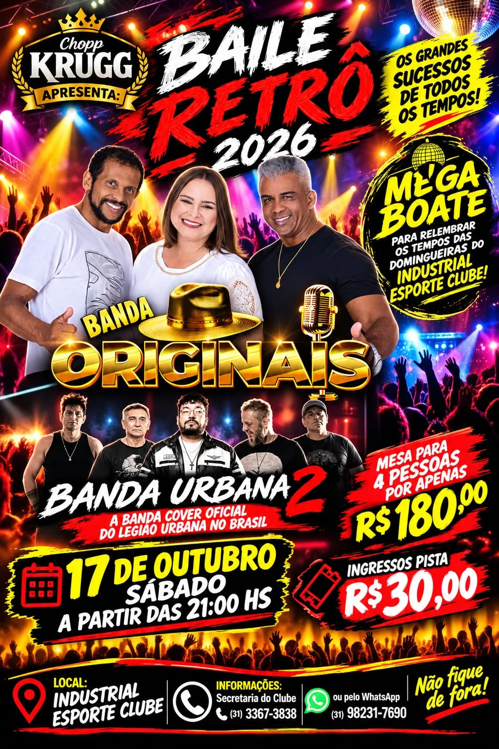 BAILE RETRÔ 2026