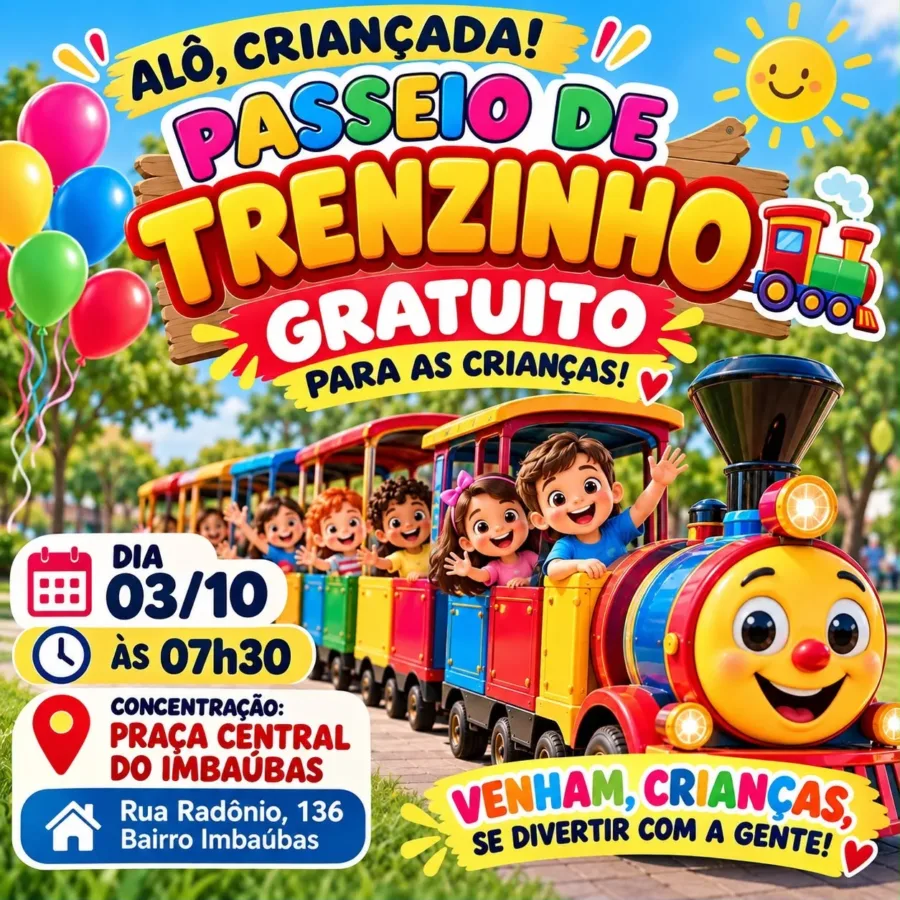 PASSEIO DE TRENZINHO