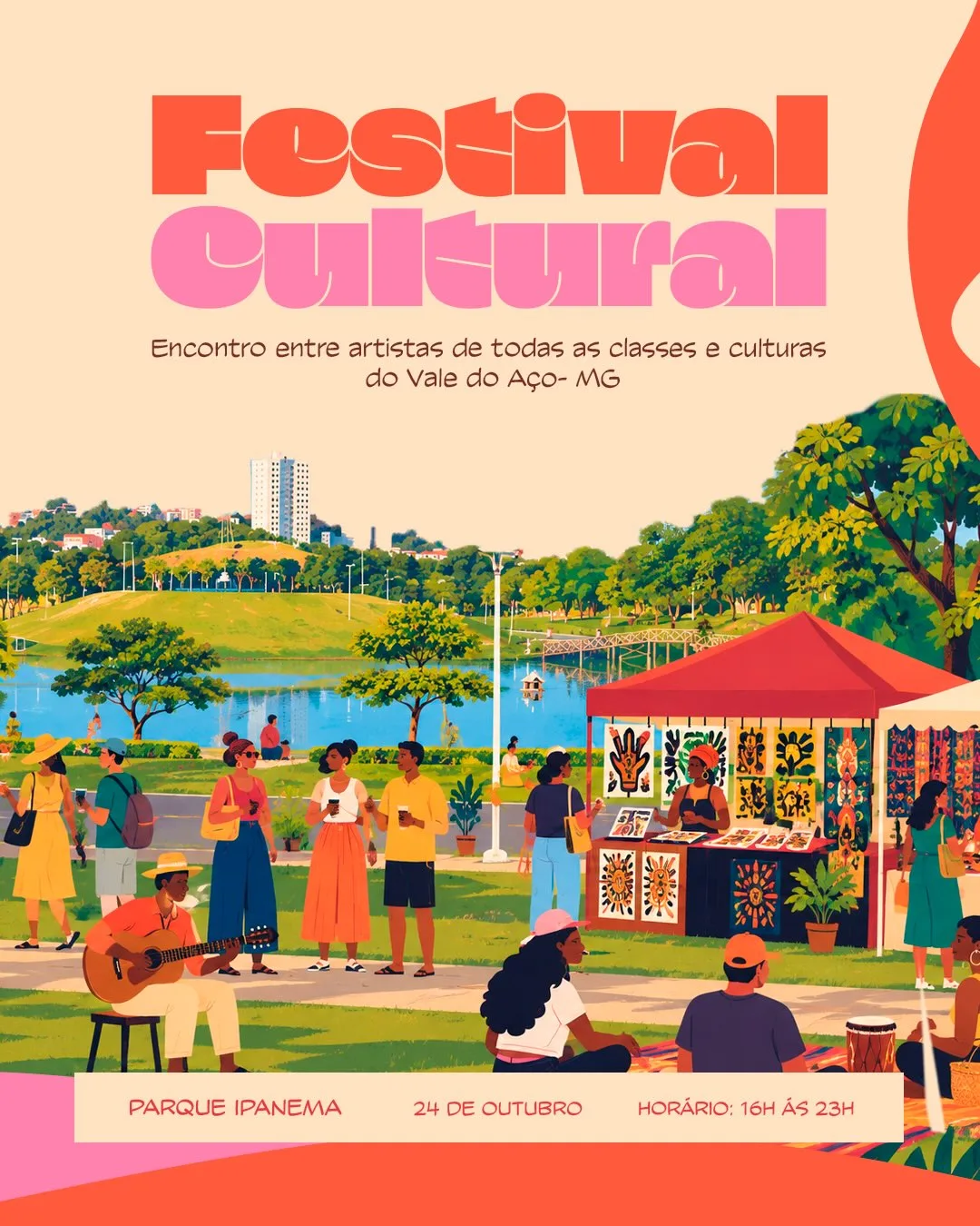 FESTIVAL CULTURAL NO PARQUE IPANEMA