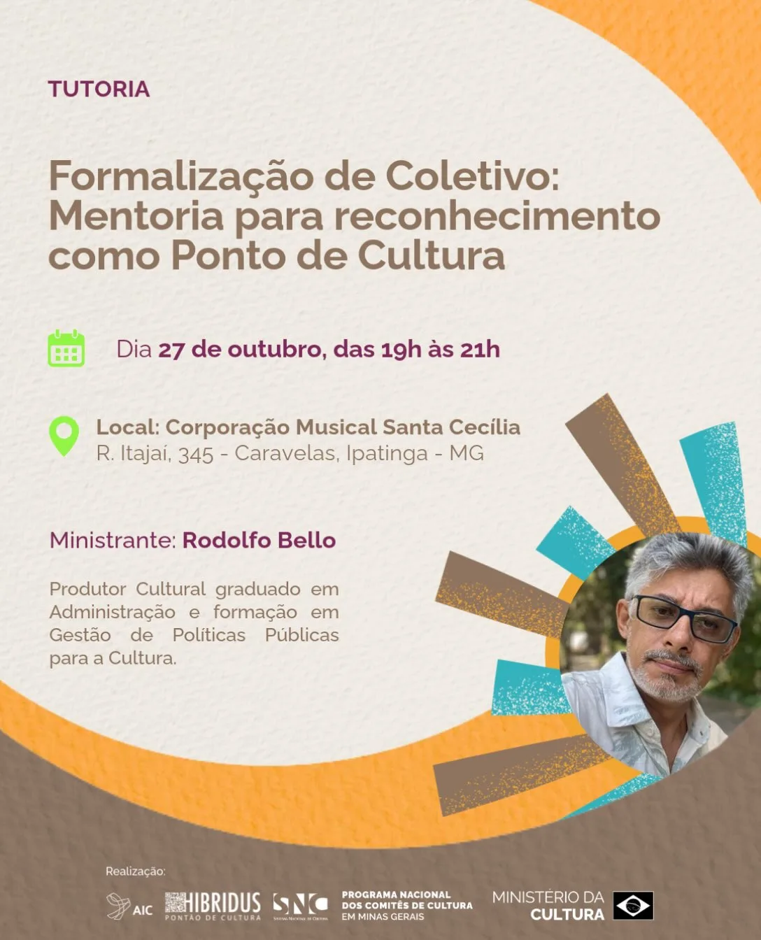 FORMALIZAÇÃO DE COLETIVO: MENTORIA PARA RECONHECIMENTO COMO PONTO DE CULTURA